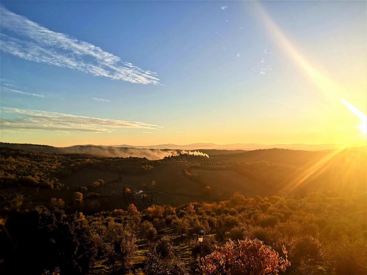 Апарт отель La Compagnia Del Chianti San Donato in Poggio Экстерьер фото