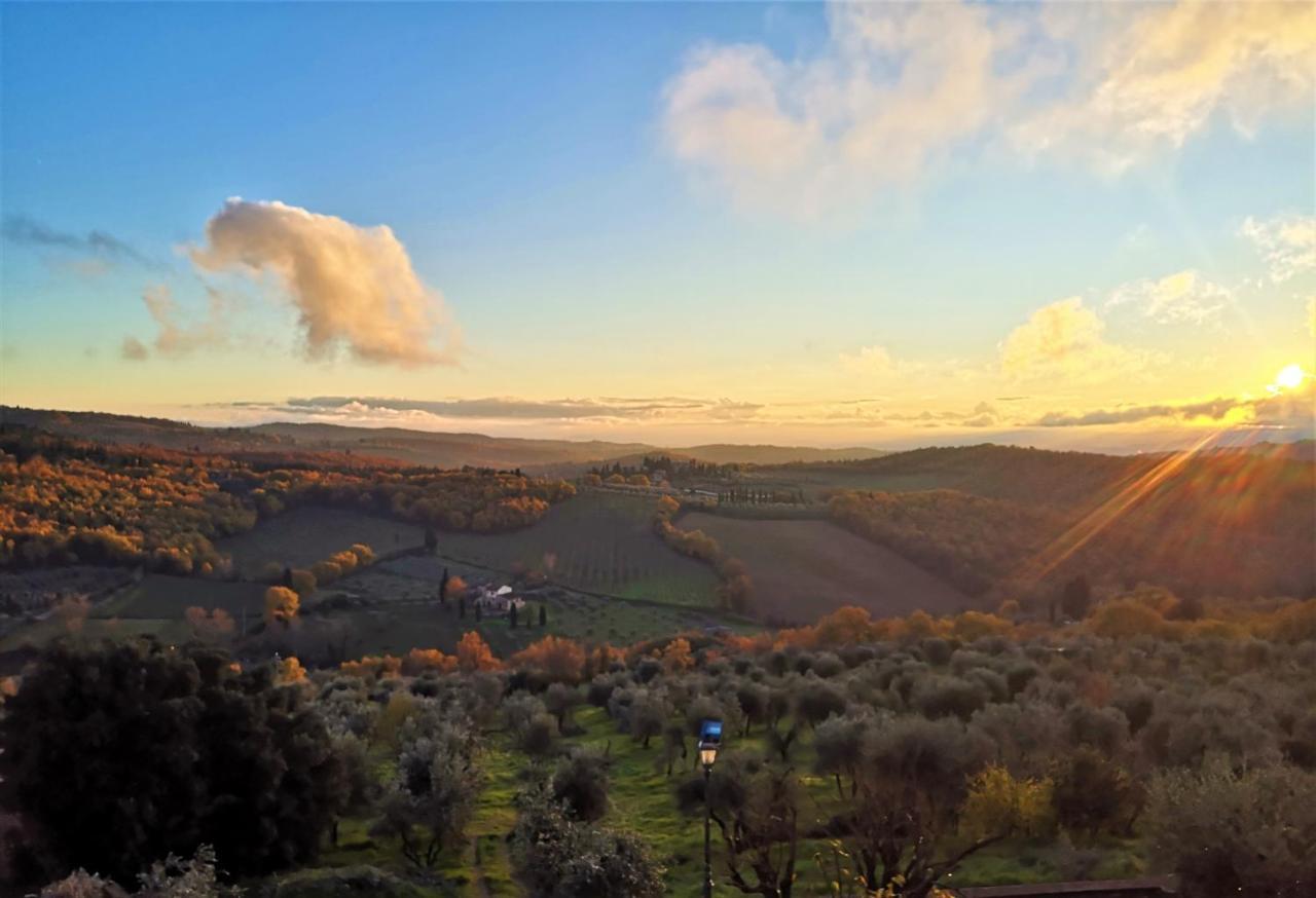 Апарт отель La Compagnia Del Chianti San Donato in Poggio Экстерьер фото